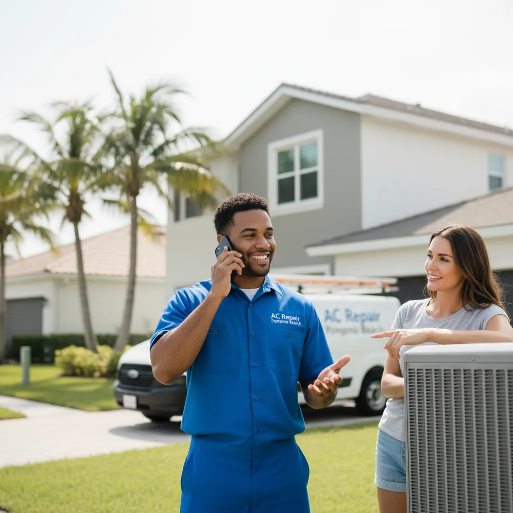 AC Repair Pompano Beach customer support in Solvang